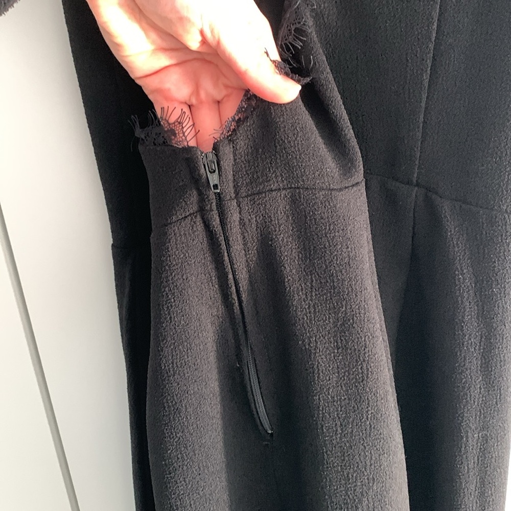 Leith Black Lace Jumpsuit Size XS - Picture 6 of 6
